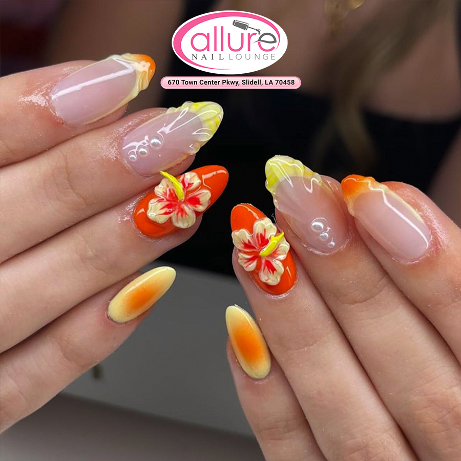 Allure Nail Lounge_Summer nail design